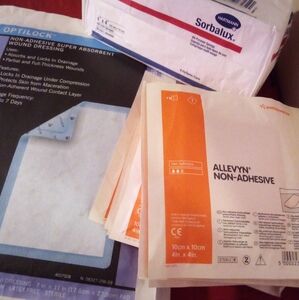Optilock Sorbalux and Allevyn Medical Dressings Unopened